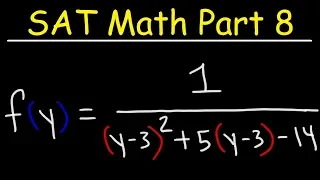 Identifying Undefined Function Values - SAT Math Part 8