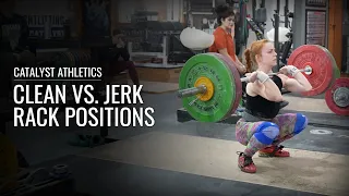 Clean vs. Jerk Rack Position