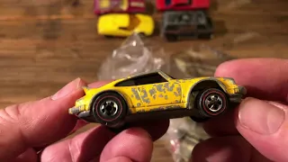 Hot Wheels Redline and old Match Box cars found at the thrift store today