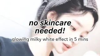 NO SKINCARE NEEDED ⚘ 🙶instant glowy white skin by listening to this🙸