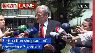 Tv Klan- Berisha fton shqiptarët në protestën e 7 korrikut | Lajme - News