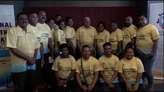 Fijian Minister for Youth and Sports delivers remarks at the National Youth Climate Action Summit