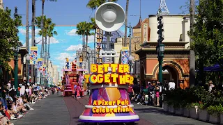 "Better Together: A Pixar Pals Celebration" Parade - Pixar Fest 2024 at Disneyland Resort w/Luca +