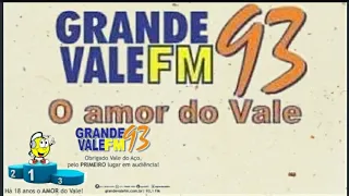 Rádio Grande Vale 93.1 FM Ipatinga / MG - Brasil