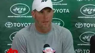 Favre Joins Jets After Trade From Packers