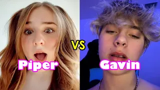 Piper Rockelle vs Gavin Magnus ✨🌠 Tik Tok Dance Compilation