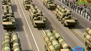 9 мая 1995г. Москва. Поклонная гора. Военный парад.