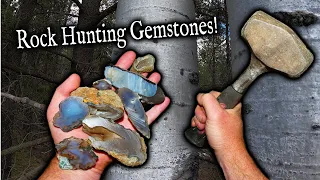 Found Beautiful Agate GEMSTONES while digging in a private quarry.