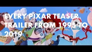 From 1995 to 2019: the history of Pixar teaser trailers!