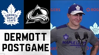 Travis Dermott Post Game | Colorado Avalanche @ Toronto Maple Leafs | December 1, 2021
