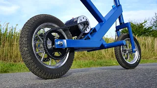 Making a Chain Drive Electric Scooter