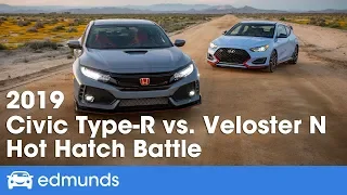 Honda Civic Type R vs. Hyundai Veloster N ― 2019 Hot Hatchback Battle