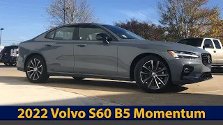 2022 Volvo S60 B5 Momentum Tour And Test Drive