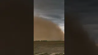 Massive Arizona dust storm known as a haboob overtaking us last monsoon season. It was windy.