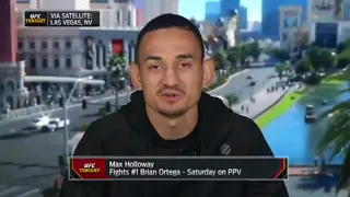 Max Holloway was tripping balls before pulling out of UFC 226