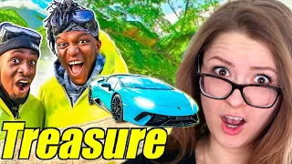 SIDEMEN $100,000 TREASURE HUNT REACTION