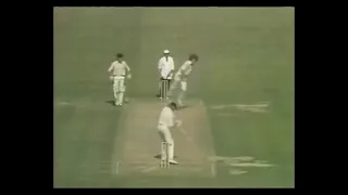 ENGLAND v NEW ZEALAND 3rd TEST MATCH DAY 1 LORD'S AUGUST 24 1978 GEOFF HOWARTH MARK BURGESS