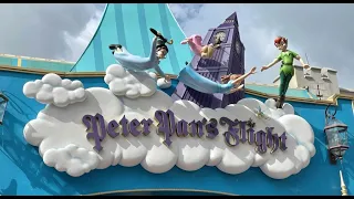 Peter Pans Flight Full Ride At Magic Kingdom Disney World