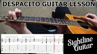 Despacito Guitar Lesson - Luis Fonsi ft. Daddy Yankee | PoV/Tab