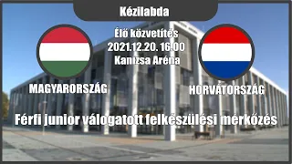 Felkészülés | Magyarország (junior válogatott) – Horvátország (junior válogatott)