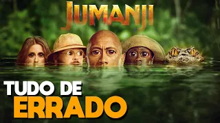 TUDO DE ERRADO COM JUMANJI: BEM-VINDO À SELVA