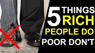 5 Things Rich People Do That Poor People Don't (Animated)