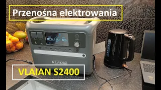 Przenośna elektrownia VLAIAN S2400 | Power Bank, UPS | Test, recenzja | To samo co TALLPOWER?