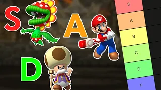 TIER LIST Ranking Mario Sluggers Characters!