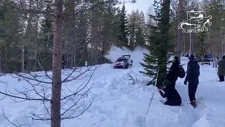 Takamoto Katsuta Crash WRC Sweden 2023 SS5