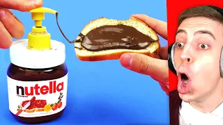 DER KRASSESTE NUTELLA LIFE HACK! 😍😱 (unglaublich) | ClashGames Reaktion