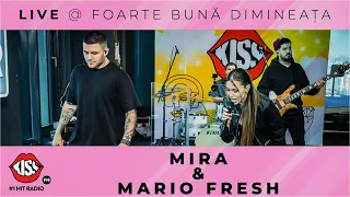 MIRA & Mario Fresh -  Deziubește-mă LIVE @ Foarte Buna Dimineata