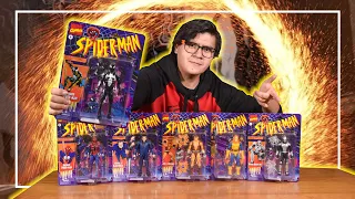 Abriendo Todas las Figuras de SPIDER-MAN Marvel Legends Retro Parte 3 🕷🔥 | El tio pixel