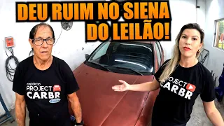 DEU RUIM NO SIENA DO LEILÃO!