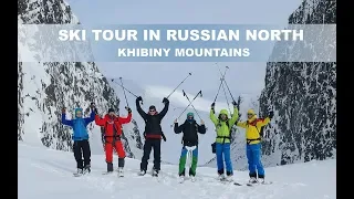 Ski tour in Russian North