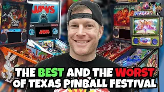 The BEST and WORST Of Texas Pinball Festival 2024