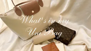 what’s in my uni bag • archi student college essentials 2023 ♡