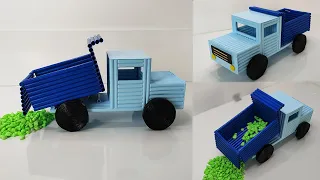 Waste Paper Crafts Ideas - How to Make Truck