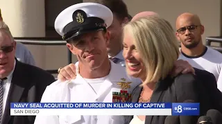 Navy SEAL acquitted of murder in killing of captive in Iraq