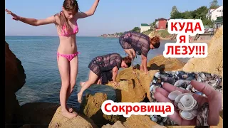 VLOG Наше утро. Купаемся в море