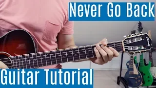 Never Go Back - Dennis Lloyd | Guitar Tutorial/Lesson | Easy How To Play (Chords)