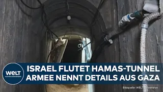 KRIEG IN NAHOST: Operation "Atlantis" gestartet! Israel testet Flutung der Terror-Tunnel der Hamas