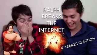 "RALPH BREAKS THE INTERNET: Wreck-It Ralph 2"| OFFICIAL TRAILER Reaction 2018