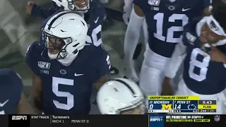 Penn State vs Michigan 2019 White Out |  SkyCam Highlights