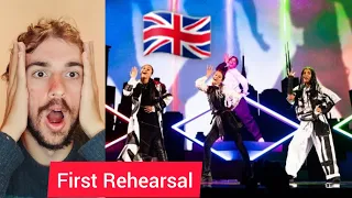 First Rehearsal | STAND UNIQU3 - Back To Life | 🇬🇧 United Kingdom REACTION - Junior Eurovision 2023