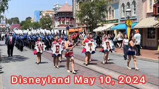 Tulare Western HS Marching Band & Color Guard at Disneyland!  5/10/24