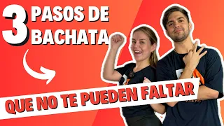 3 Pasos de BACHATA que NO te pueden faltar ❌🔥