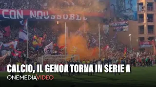 Calcio, le immagini della festa del Genoa che torna in Serie A