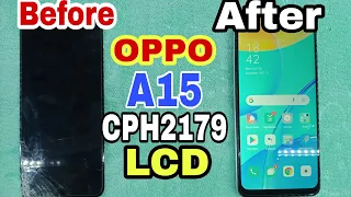 Oppo A15/A15s Lcd Replacement/Oppo A15 CPH2185 Screen Lcd Replacement/CPH2179/CHP2185 Teardown