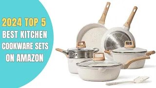 ✅ TOP 5: BEST KITCHEN COOKWARE SETS ON AMAZON IN 2024