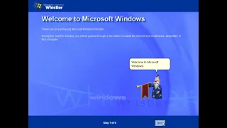 Установка Windows Whistler build 2416